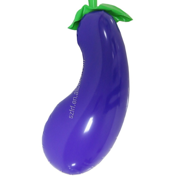 Vegetable Promotions Display PVC Inflatable Eggplant