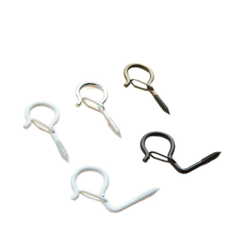 Stainless steel self-tapping screw hooks load-bearing ring large head hooks