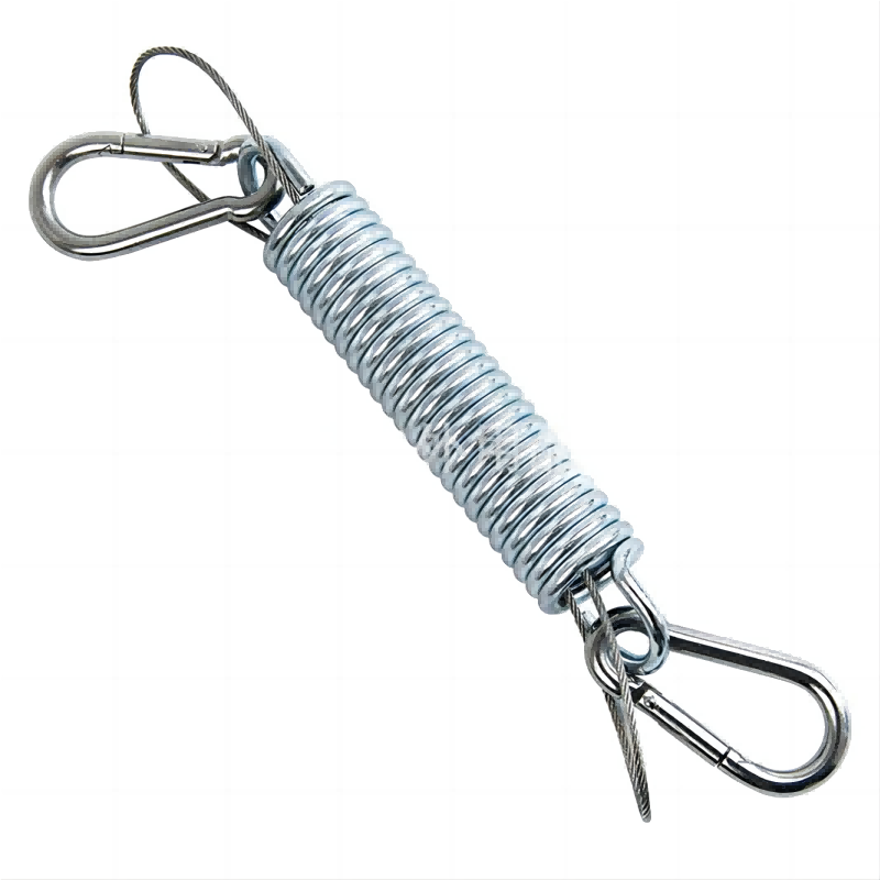 Hammock hanging chair tension spring galvanized shock-absorbing tension spring sandbag swing hanging spring