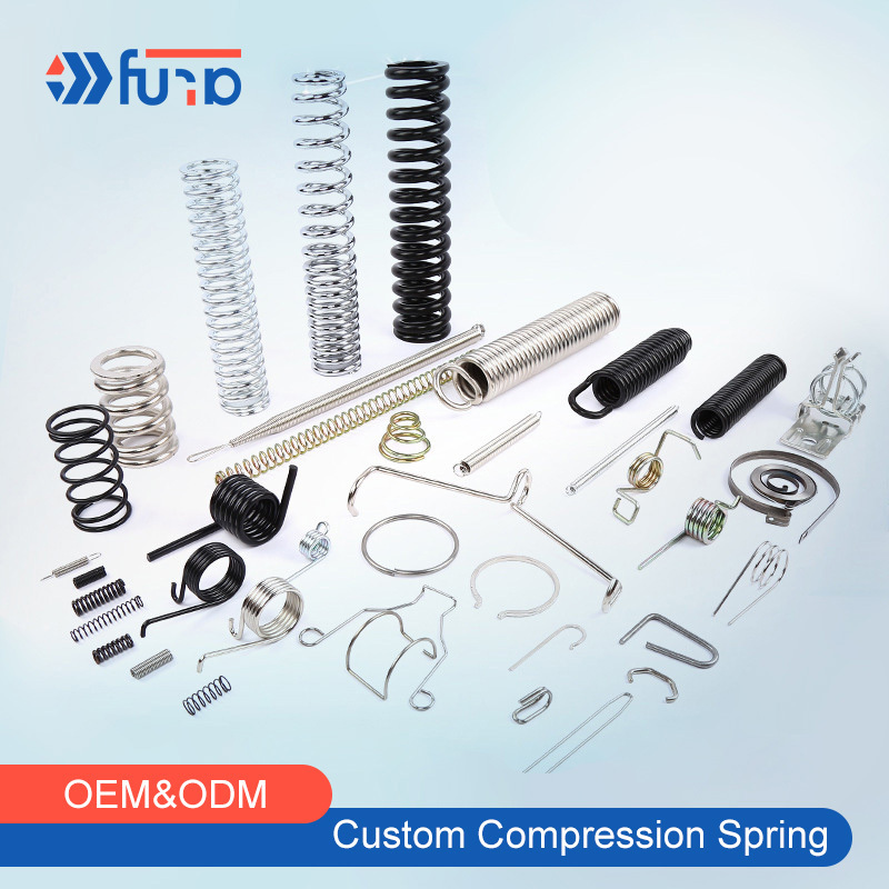 Processing of Custom Springs, Mechanical Springs, Tension Coil Springs Auto Parts Cnc Machining Aluminum Rapid Prototyping FRH