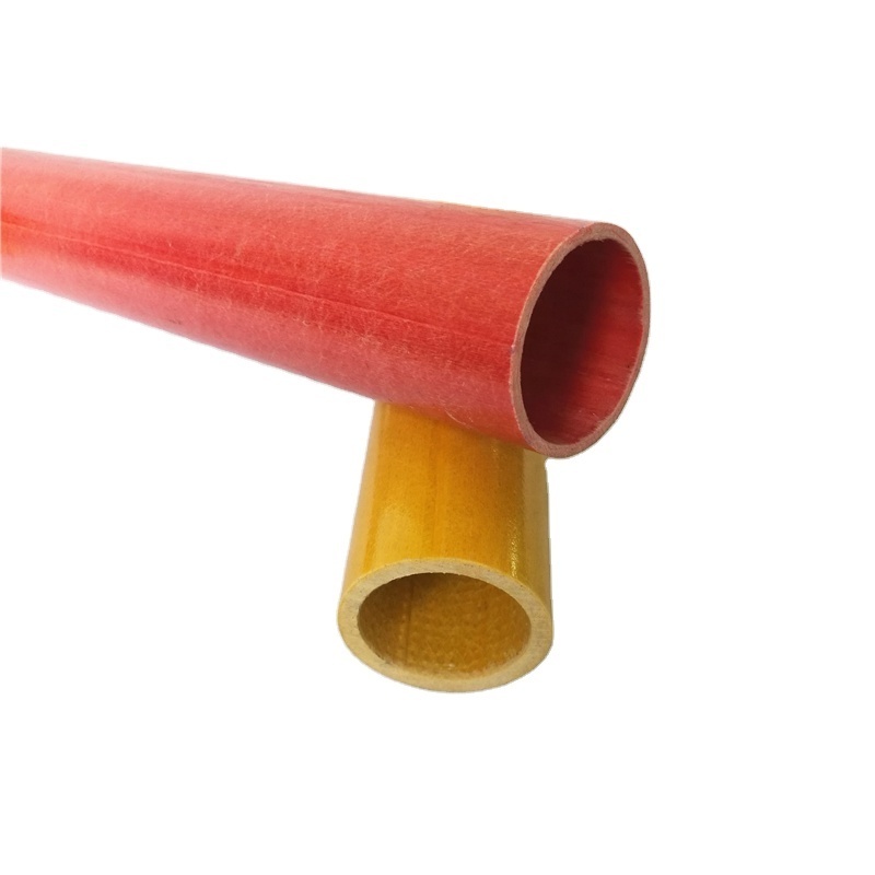 pultruded fiberglass profile frp grp round pipes/rods