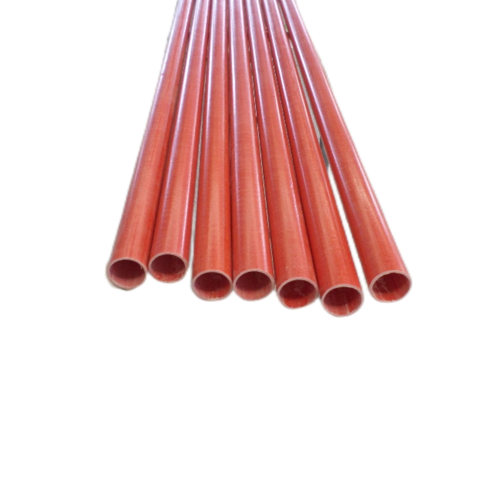 pultruded fiberglass profile frp grp round pipes/rods