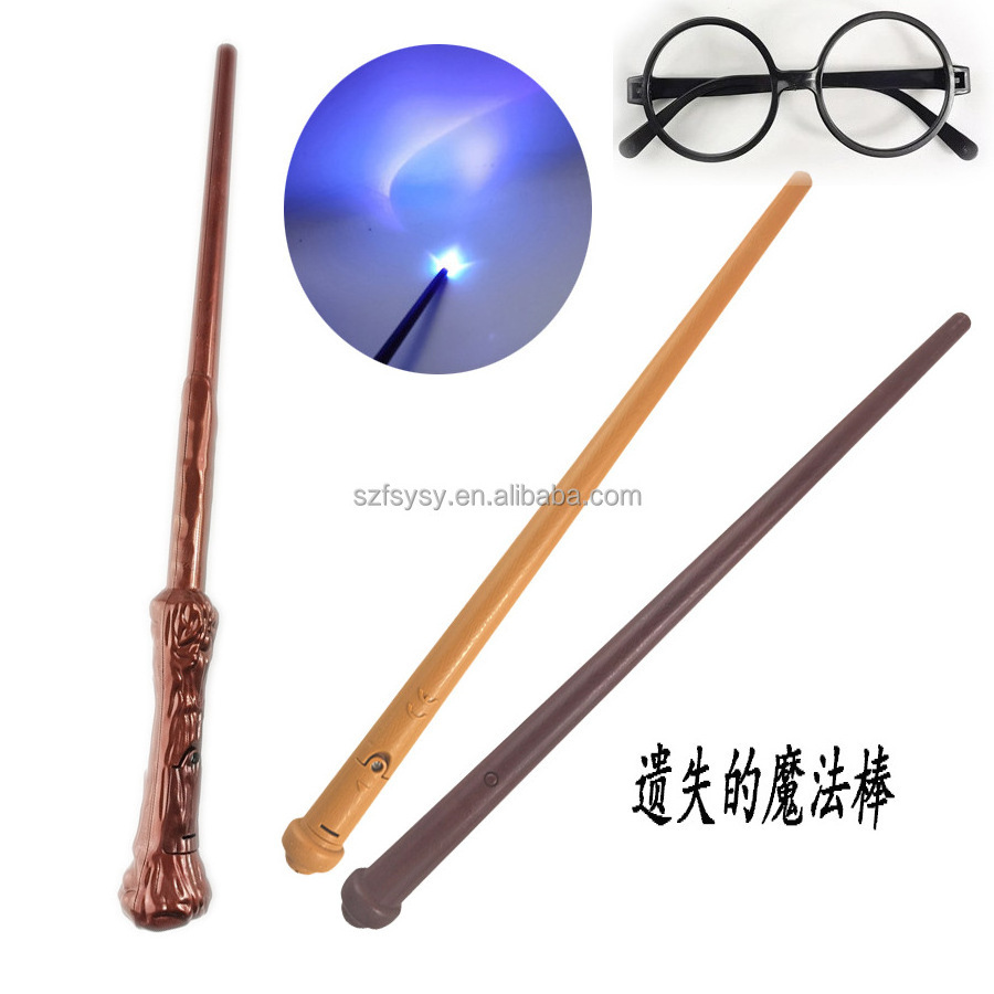 customized Light Up Magic Wizard magic sticks Sound Illuminating Toy Costume Cosplay Accessory Drop Shipping