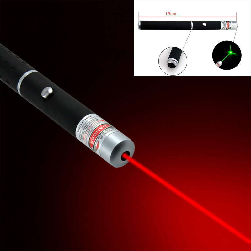 Powerful Laser Pen Green Laser Pointer Light hard anodizing black Pointer Pen 303 Adjustable Focus 532nm For Climbing