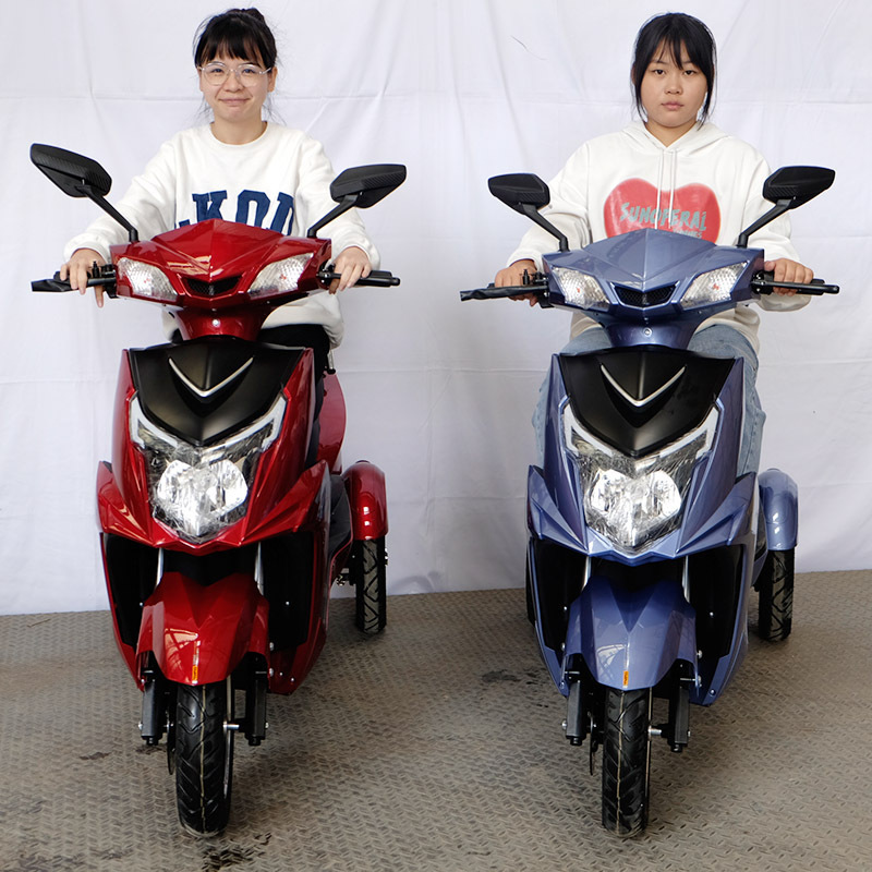 mini moto tricycle electric tricicle for two person