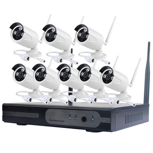 8ch nvr camera security kit 8 ch cctv camera system with receiver