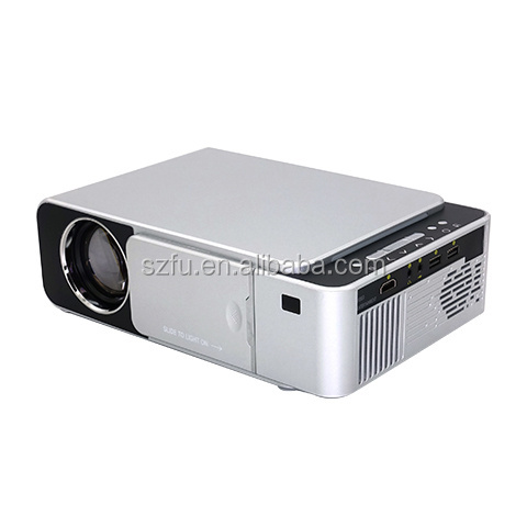 2021 T6 Rohs Smart Digital Big Screen  170 Inch Lcd Panel Lumens Projectors Machine With Sound Video Led  Mini Home Projector