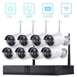 high quality 4 Channel H.265 NVR camera kit 1080P cctv IP camera for home video surveillance cameras system