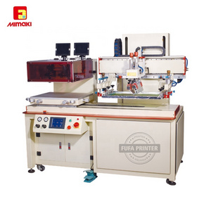 Semi auto CCD precision silk screen printing machine