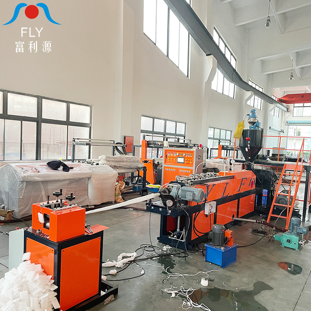 EPE Foam Plastic Fruit/Vagetables Net Packaging Net Making Extruder Machinery