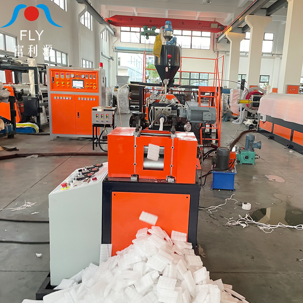 EPE Foam Plastic Fruit/Vagetables Net Packaging Net Making Extruder Machinery