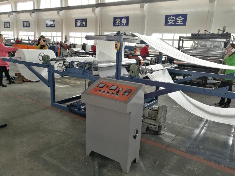 Horizontal Type FLY-1600 EPE(Expanded Polyethylene) Foam Sheet Bonding machine/Thickening/Laminating Machine