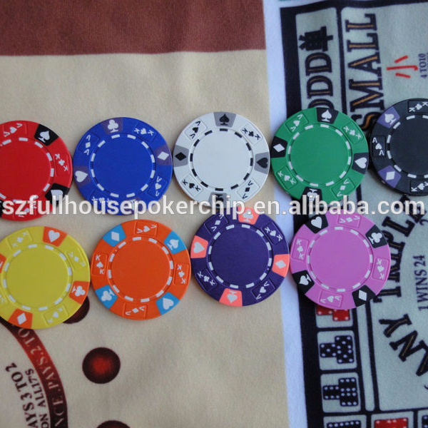 13.5g clay poker chip (AK) type plastic poker chips