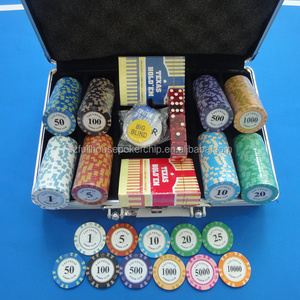 200pc poker chip set