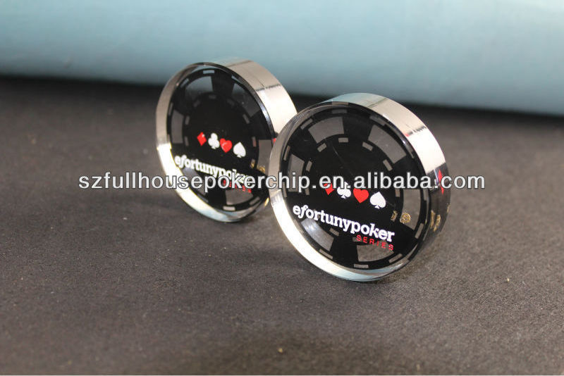 acrylic dealer button poker chip