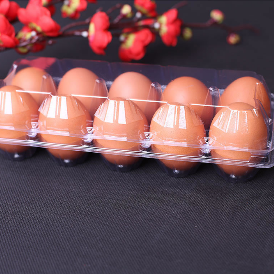 30 hole egg tray PVC material plastic tray egg packaging