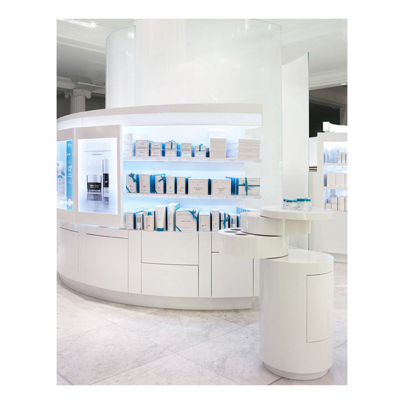 Custom Cosmetic Store Display Cosmetics Store  Shelves For Retail Store Cosmetic