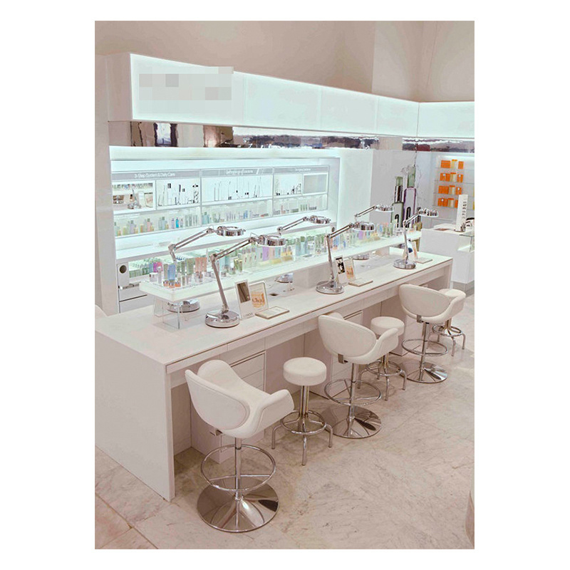 Custom Cosmetic Store Display Cosmetics Store  Shelves For Retail Store Cosmetic