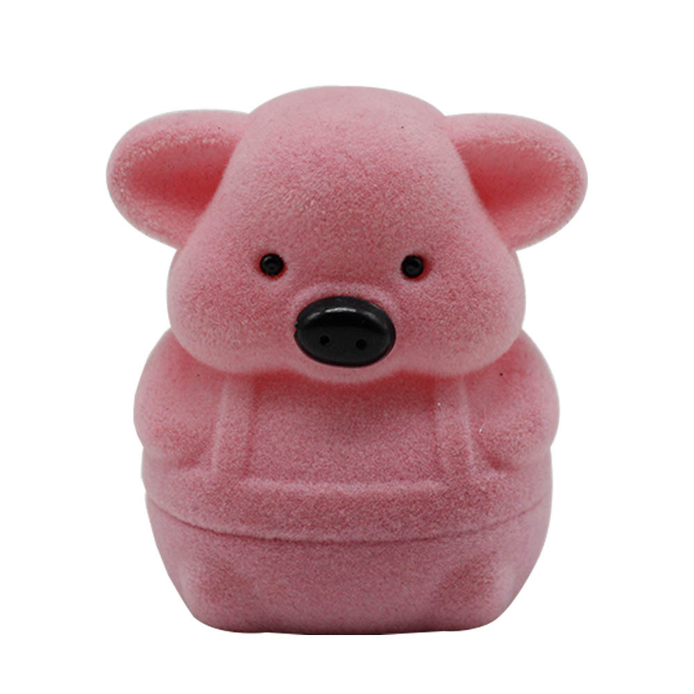 Best animal shape pig jewellery ring bangle watch packing box