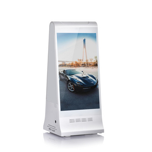 Hot Sell Indoor Restaurant Digital Menu Power Bank Advertising Display Signage Kiosk Charging Digital Table Tent