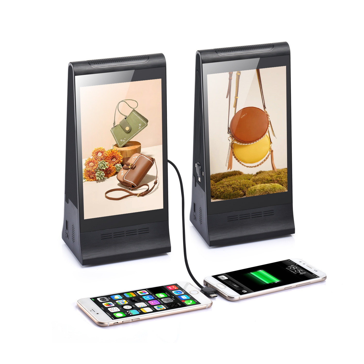 Table Advertising Coffee Table 8 Inch Ad Player Interactive Multi Smart Advertising Display Totem LCD Touch Screen