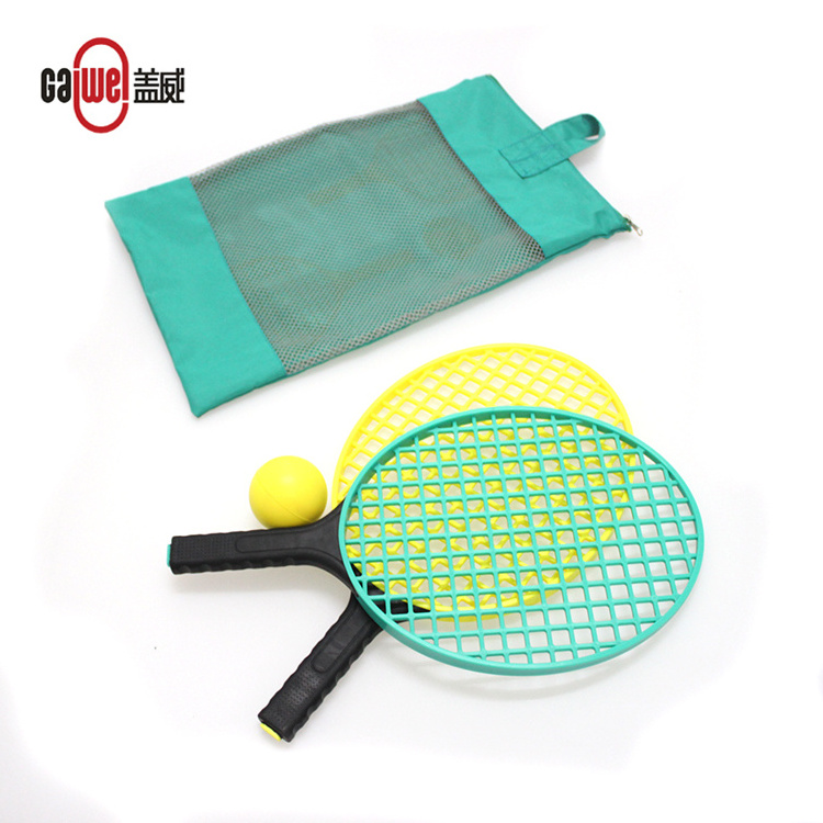 Best seller wholesale high quality child plastic play bat mini tennis rackets