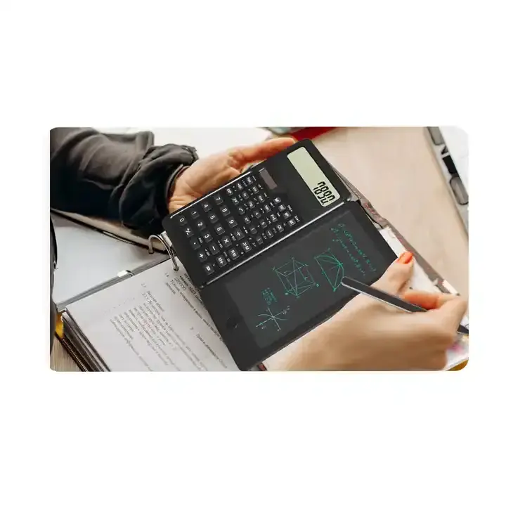 Intelligent Folding Portable Scientific Function Counter Accounting Student Dedicated Solar Handwriting Board