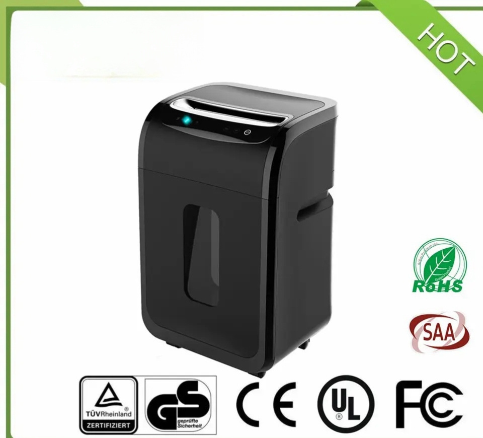 GL-O10-2 Commercial Electric Paper Shredder 25 Sheet Shredder for Fine Foam Protection Cross border E-commerce