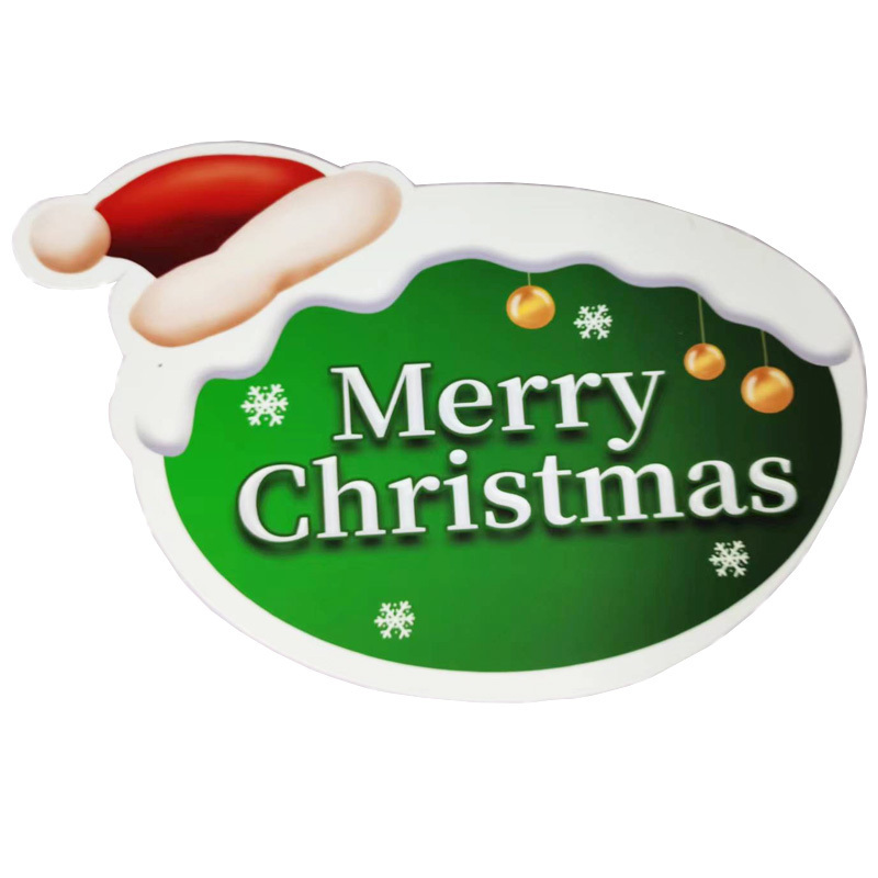 Christmas Eve Design Plastic Form Board Displayed 3mm Thickness PVC Foam Board For Family Party