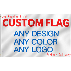 Customize OEM Supported 3x5ft Polyester Flags Banners