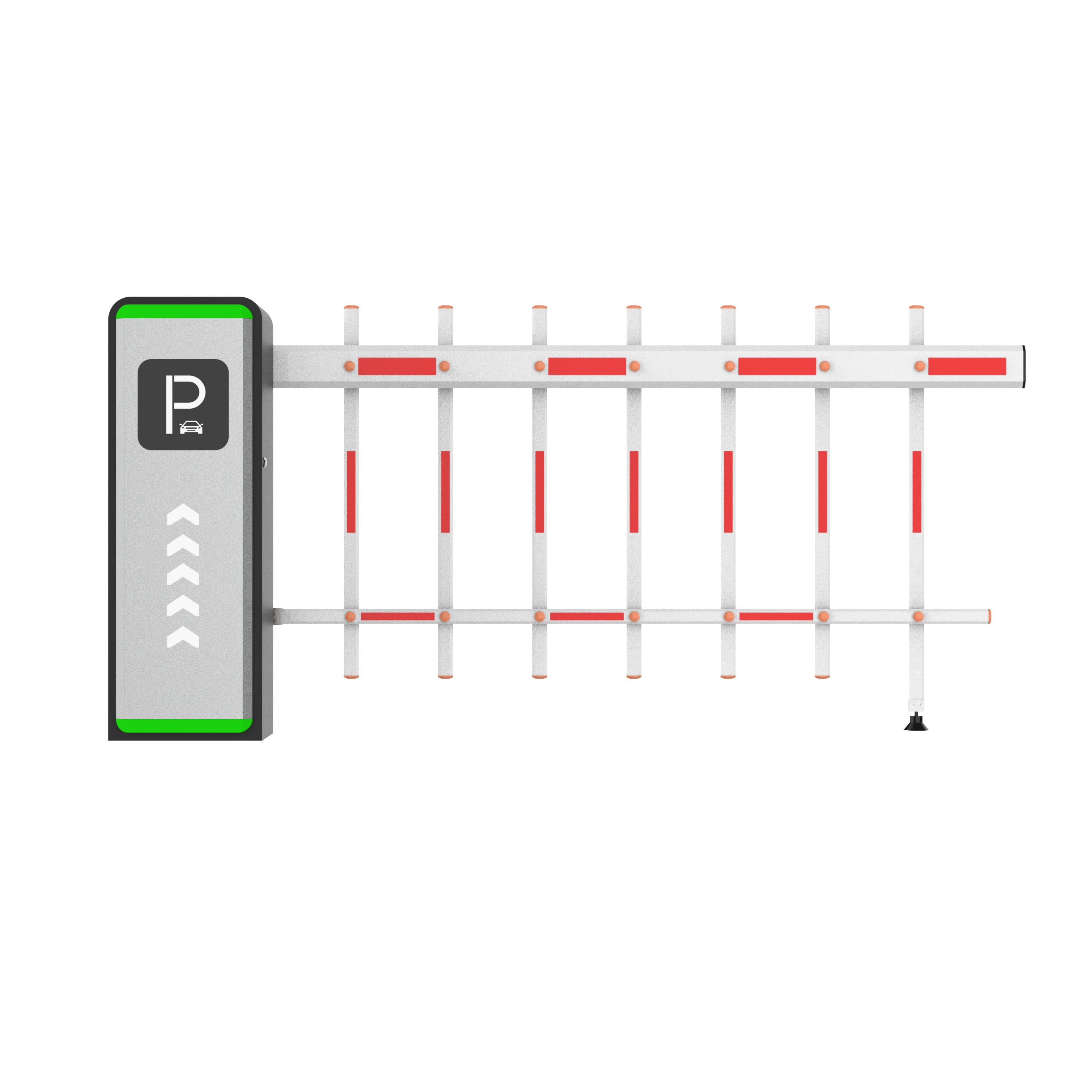 HCW gate Remote Control Parking Barrier System Car Parking Barrier Gate Highway Toll Driveway Barrier Gate