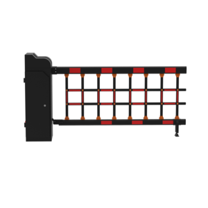 Security Barrier Gate Fencing Arm 6m Automatic Retractable Crowd Barrier Gate for Road Barrier