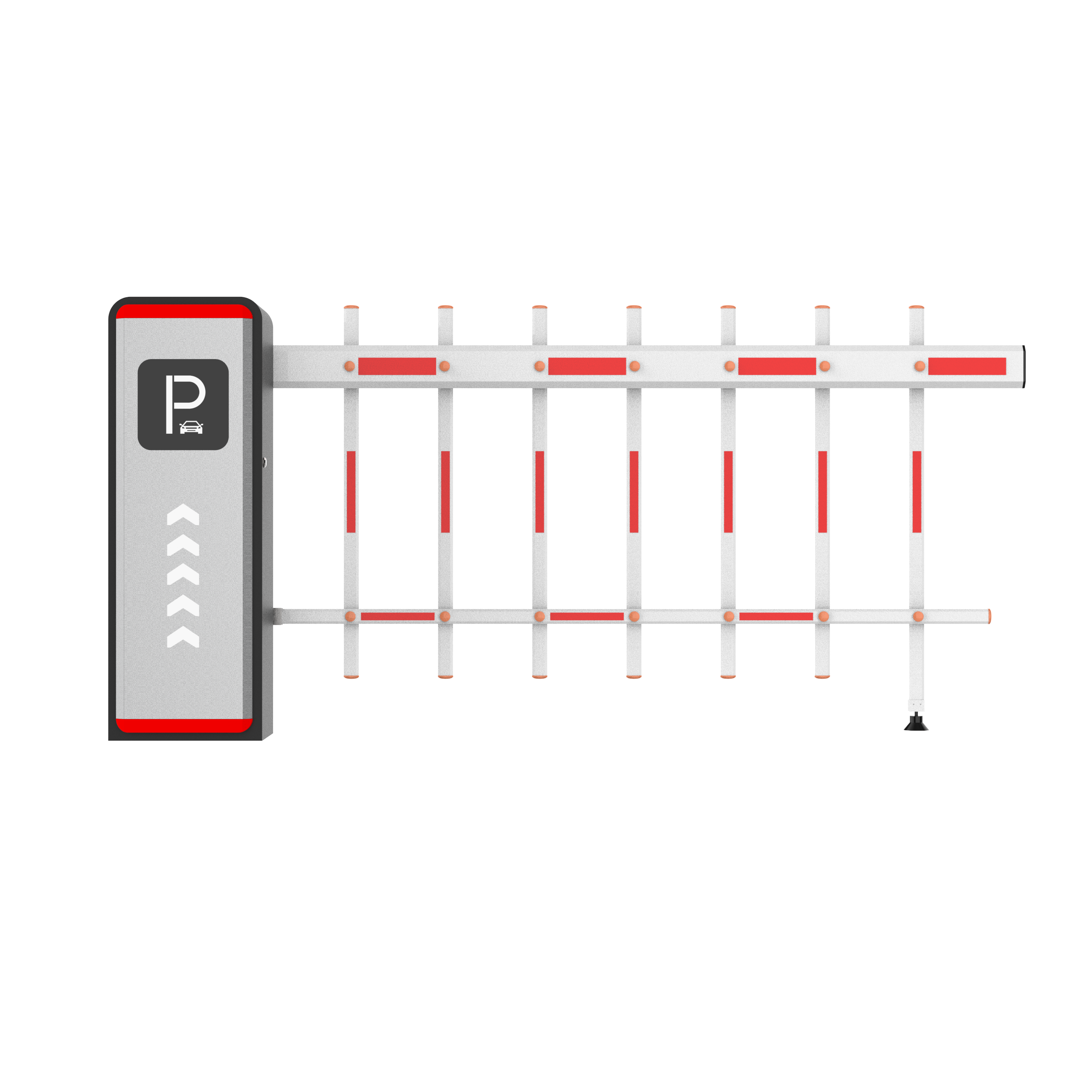 HCW gate Remote Control Parking Barrier System Car Parking Barrier Gate Highway Toll Driveway Barrier Gate