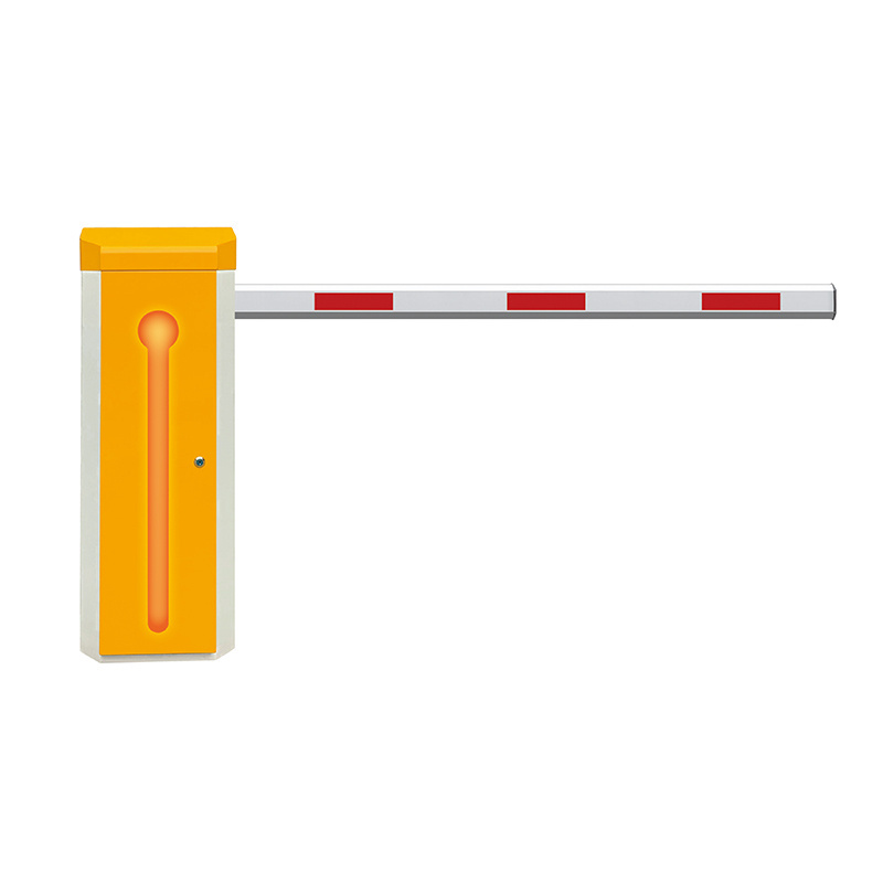 Vehicle Access Control 3-6 Meters Telescopic Arm DC 24 V Brushless Motor 1-3 s speed Parking Lot Boom Barrier Gate