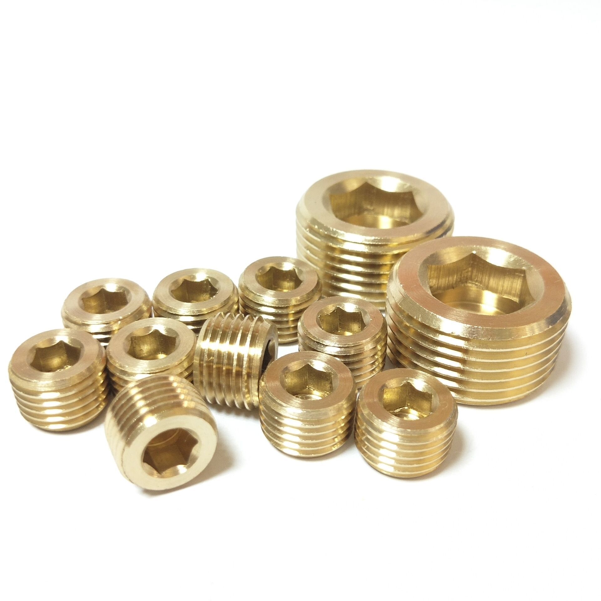 Brass Bushing Precision Small Cnc Machining Turning Knurling Parts Service Custom Metal Micro Machining Aluminum Casting Product