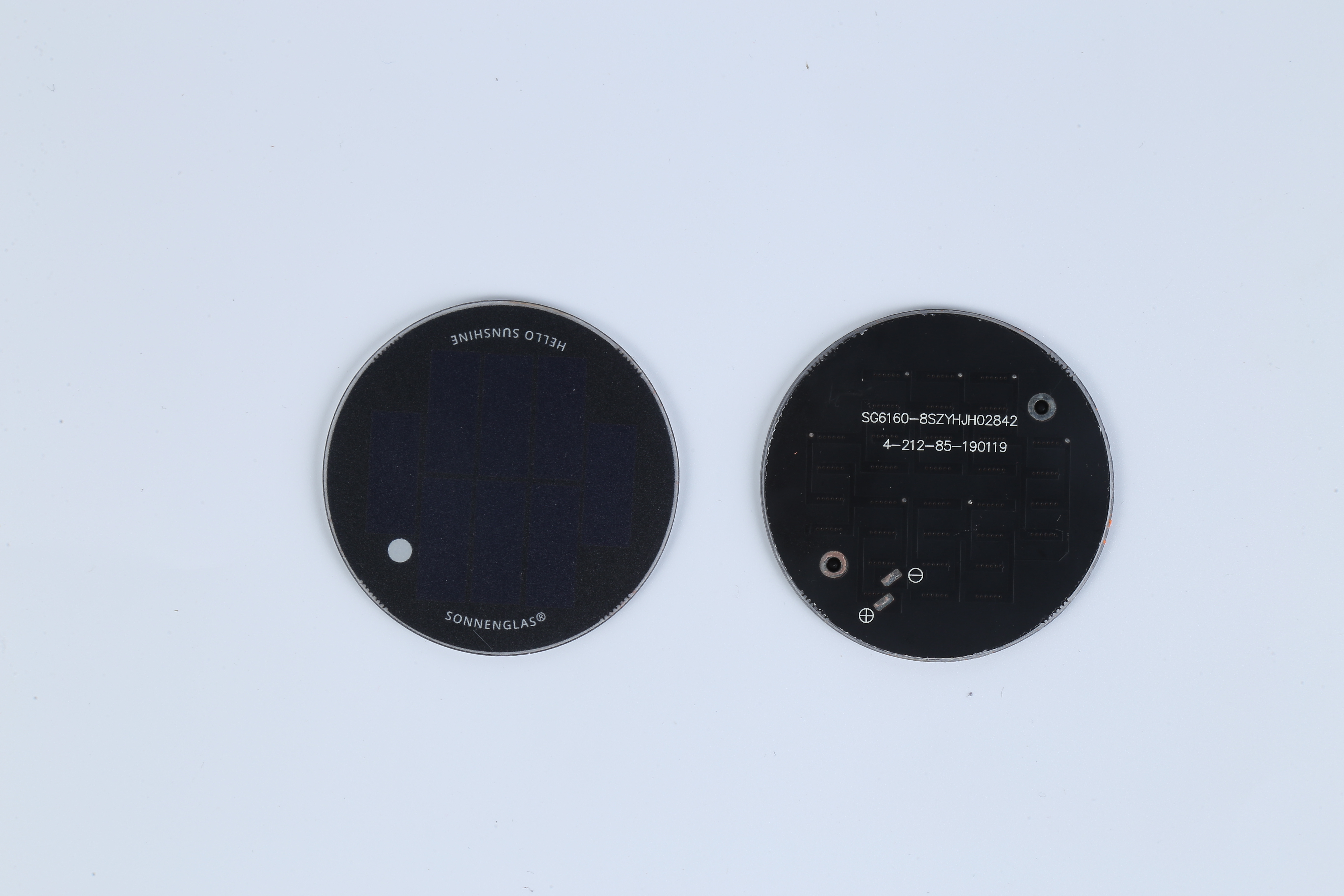 China manufacturer custom made low price solar panels small size wate laminated circular solar cell