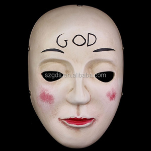 Halloween movie theme The Purge GOD resin mask The Purge Anarchy God Resin cosplay Mask