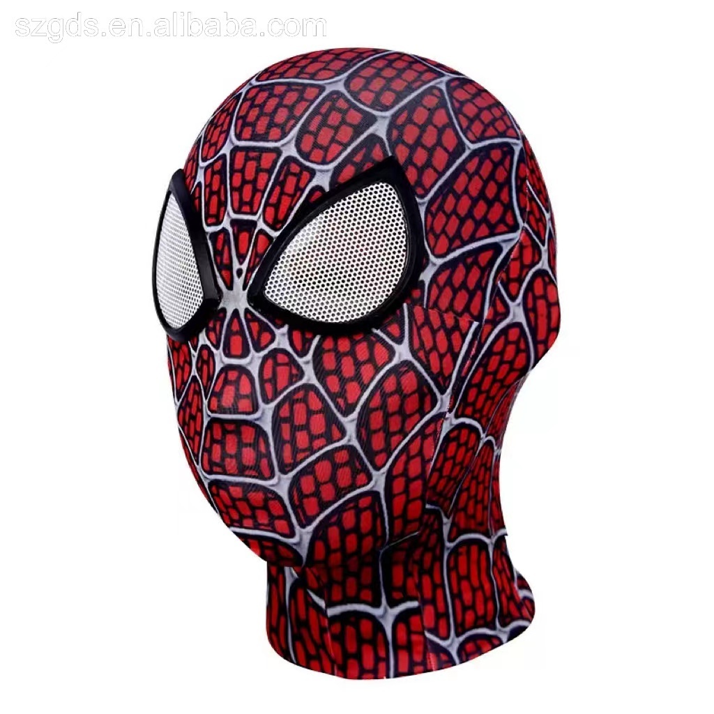 Superhero Cosplay Cosplay Props Headgear Party Carnival or Halloween Spiderman Lens Mask for Adults and Kids