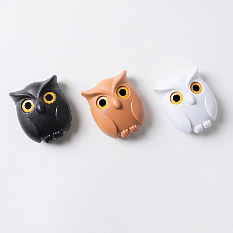 2023 hot sell Cute Owl Key Hanger Magnetic Key Holder for wall