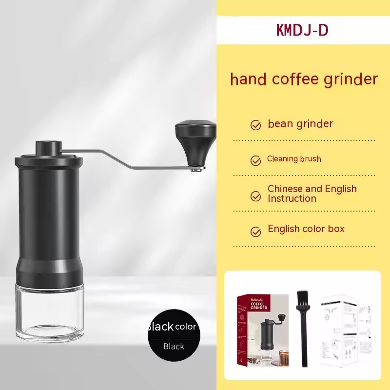 KMDJ-D Hand Detachable Coffee Grinder ceramic cores Home Portable Manual Small Portable Coffee Bean Grinder Kitchen Gadgets