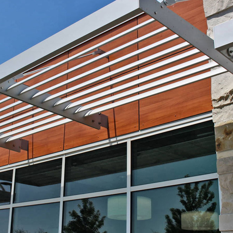 Modern Design Electric/Manual/Fixed Aluminum Louvers Sun Shade Building Wall Louver