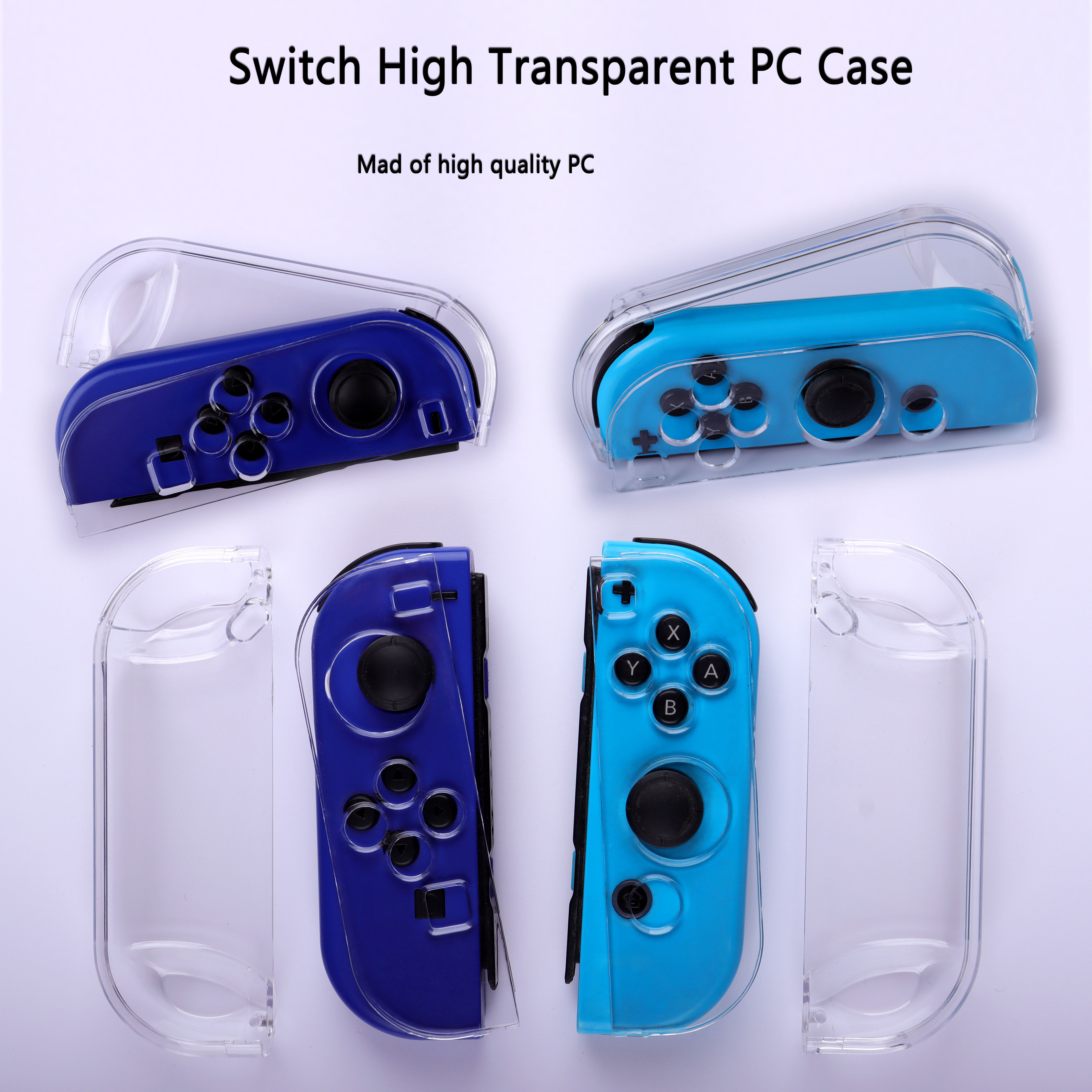 Christmas Gift Console Cover Case Skin For Nintendo Switch Transparent Case Protective Console