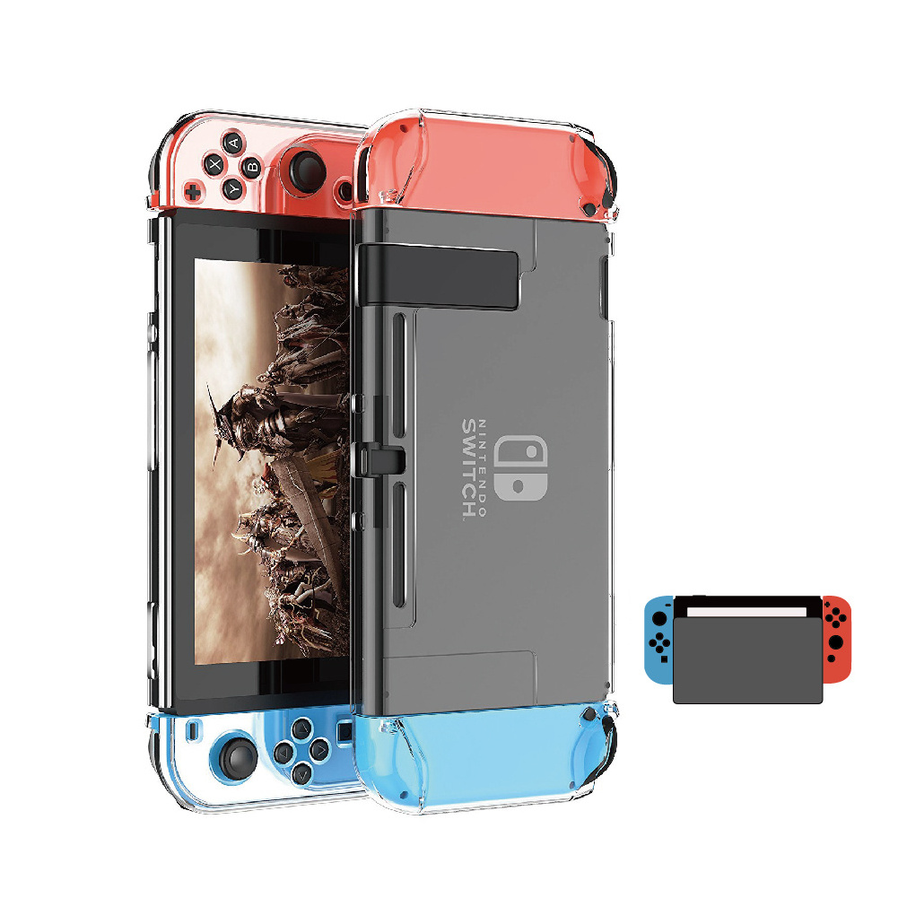 Christmas Gift Console Cover Case Skin For Nintendo Switch Transparent Case Protective Console