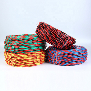 GEMT Rvs Double Pvc Insulation Flexible Conductor Twisted Fire Alarm Cable Twin Cable Wires  wire