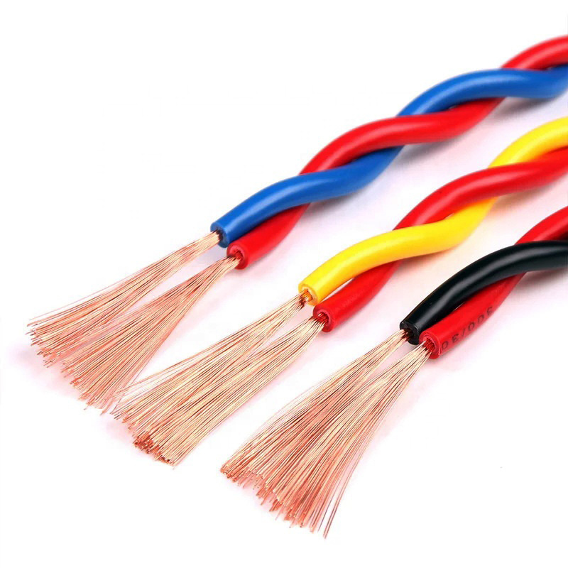 GEMT Rvs Double Pvc Insulation Flexible Conductor Twisted Fire Alarm Cable Twin Cable Wires  wire