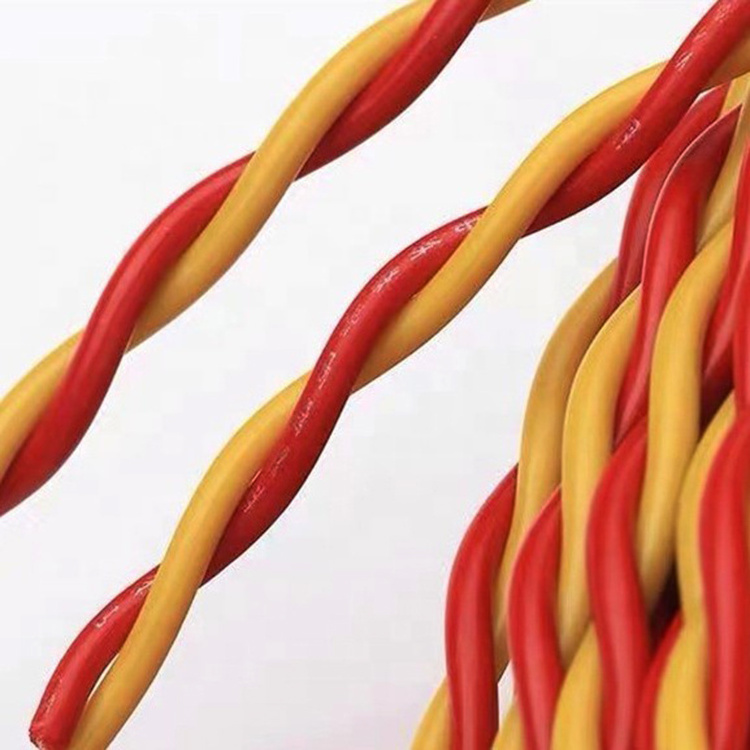 GEMT Rvs Double Pvc Insulation Flexible Conductor Twisted Fire Alarm Cable Twin Cable Wires  wire