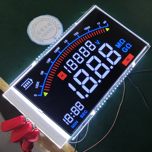 VA LCD Display OEM Customizable 7 Segment LCD Display 36pin Meter Screen Liquid Crystal Display Custom LCD Screen