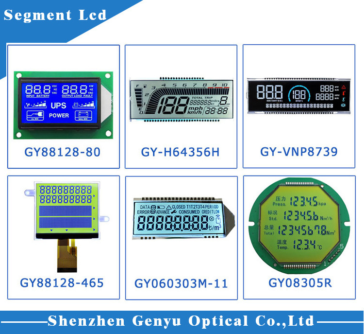 Custom Lcd Display Oem Panel Monochrome 16X2 Character 128X64 Graphic Cog Fstn 7 Segment Va I2C Touch Custom Lcd Screen