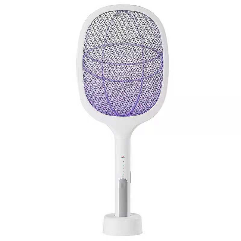 Top selling USB Charging Cable Mini Portable Mosquito Swatter Rechargeable Bug Electric Fly Zapper Swatter