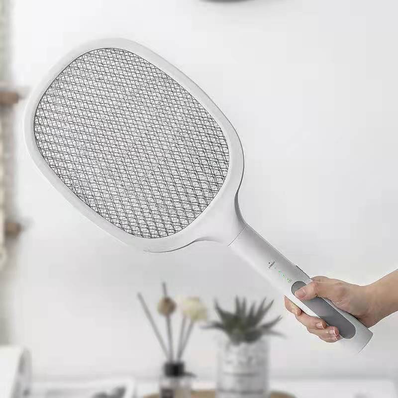 Top selling USB Charging Cable Mini Portable Mosquito Swatter Rechargeable Bug Electric Fly Zapper Swatter